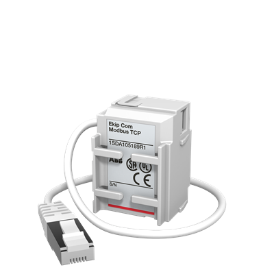 ABB EKIP COM MODBUS TCP XT5 INT, manufacturer catalog image