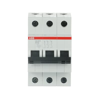 ABB SH203-B10, manufacturer catalog image
