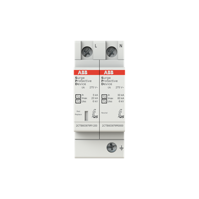 ABB OVR T2-T3 1N 20-275 P QS, manufacturer catalog image