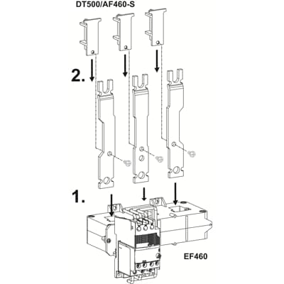 ABB DT500/AF460-S, manufacturer catalog image