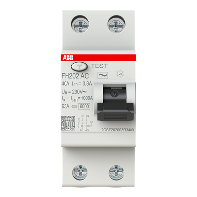 ABB FH202 AC-40/0.3, manufacturer catalog image