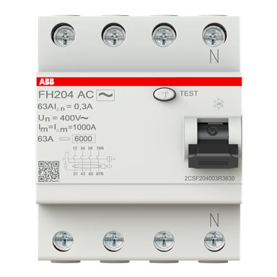 ABB FH204 AC-63/0.3, manufacturer catalog image