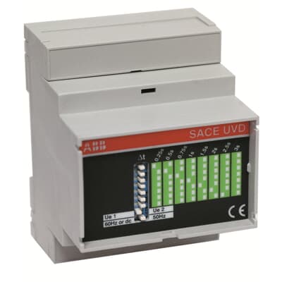ABB UVD T1..T6 - XT1..XT4 110..125Va.c./d.c., manufacturer catalog image