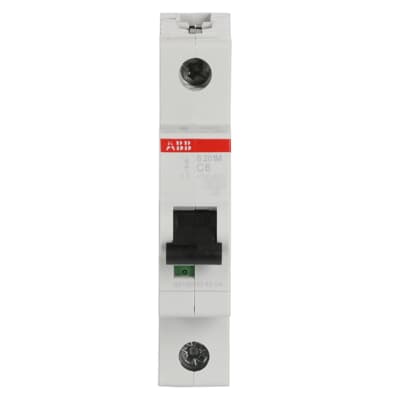 ABB S201M-C6, manufacturer catalog image
