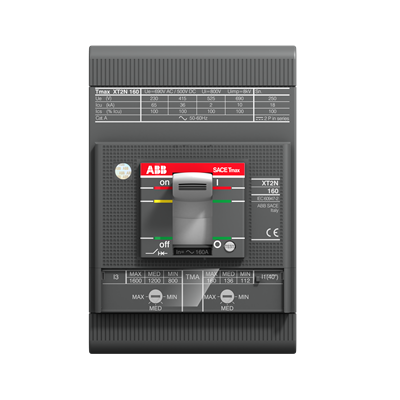 ABB XT2S 160 MA 32 Im=192...448 3p F F, manufacturer catalog image