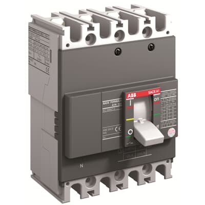 ABB A1C 125 TMF 20-400 4p F F, manufacturer catalog image