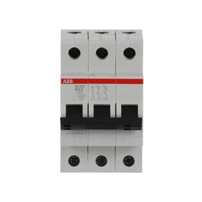 ABB SH203-B63, manufacturer catalog image