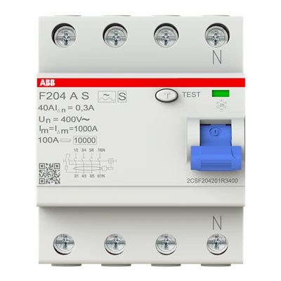ABB F204 A S-40/0.3, manufacturer catalog image
