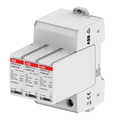 ABB OVR PV T1-T2 5-1500 P QS, manufacturer catalog image