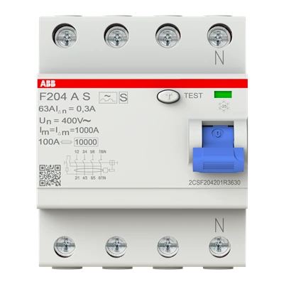 ABB F204 A S-63/0.3, manufacturer catalog image