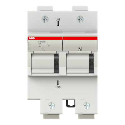ABB E 91N/125, manufacturer catalog image