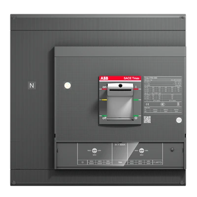 ABB XT6N 800 TMA 800-8000 4p F F InN=100%In, manufacturer catalog image