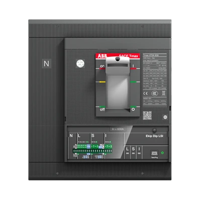 ABB XT5N 400 Ekip Dip LS/I In=400 4p F F, manufacturer catalog image