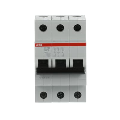 ABB SH203-C20, manufacturer catalog image