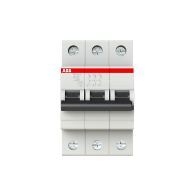 ABB SH203-B20, manufacturer catalog image