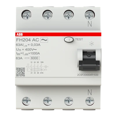 ABB FH204 AC-63/0.03, manufacturer catalog image