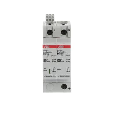 ABB OVR T2 1N 40-275 P TS QS, manufacturer catalog image