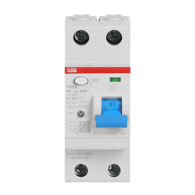 ABB F202 B-16/0.03, manufacturer catalog image