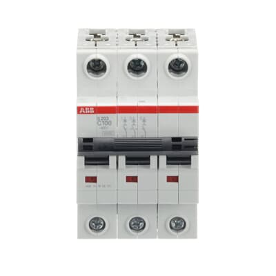 ABB S203-C100, manufacturer catalog image