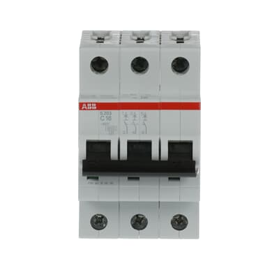 ABB S203-C16, manufacturer catalog image