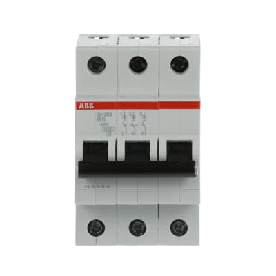 ABB SH203-B6, manufacturer catalog image