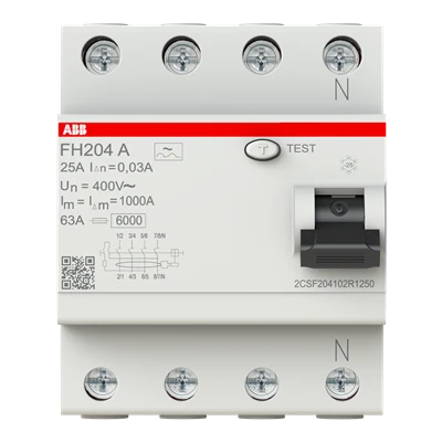ABB FH204 A-25/0.03, manufacturer catalog image