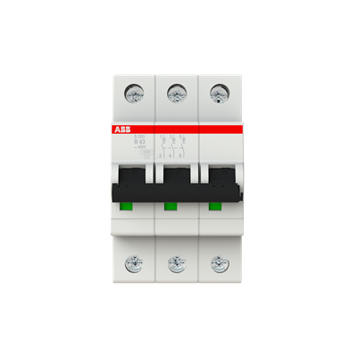 ABB S203-B63, manufacturer catalog image