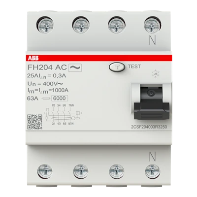 ABB FH204 AC-25/0.3, manufacturer catalog image