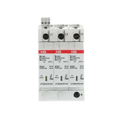 ABB OVR T2 3L 40-275 P TS QS, manufacturer catalog image