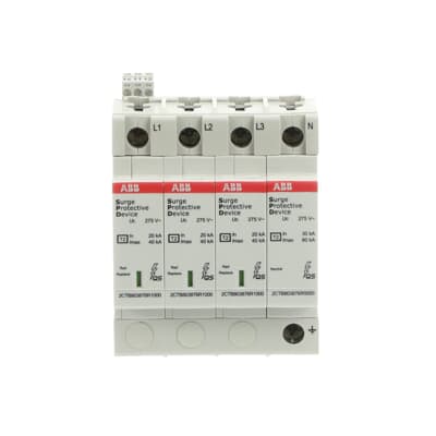 ABB OVR T2 3N 40-275 P TS QS, manufacturer catalog image