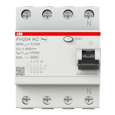 ABB FH204 AC-40/0.03, manufacturer catalog image