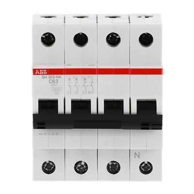 ABB SH203-C63NA, manufacturer catalog image