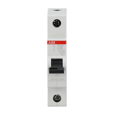ABB SH201-C25, manufacturer catalog image