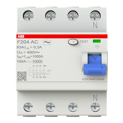ABB F204 AC-63/0.3, manufacturer catalog image