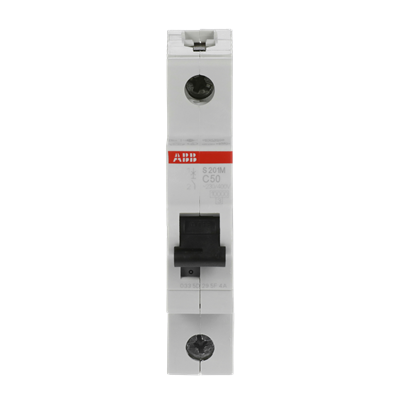 ABB S201M-C50, manufacturer catalog image