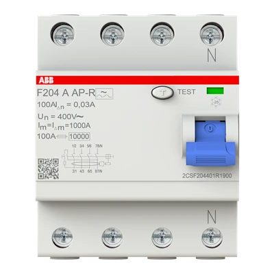 ABB F204 A-100/0.03 AP-R, manufacturer catalog image
