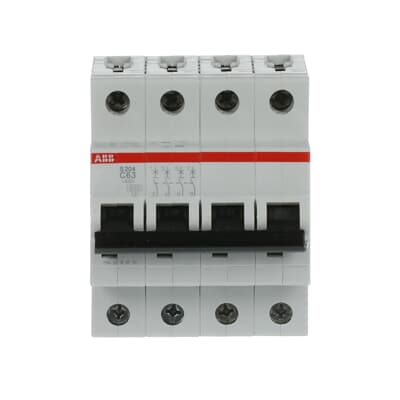 ABB S204-C63, manufacturer catalog image
