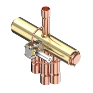 Danfoss STF-0205G3 — 4-way reversing valve, manufacturer catalog image