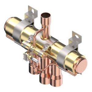 Danfoss STF-2501G3 — 4-way reversing valve, manufacturer catalog image