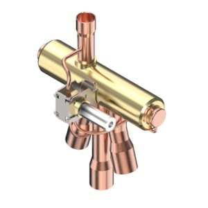 Danfoss STF-0306G3 — 4-way reversing valve, manufacturer catalog image