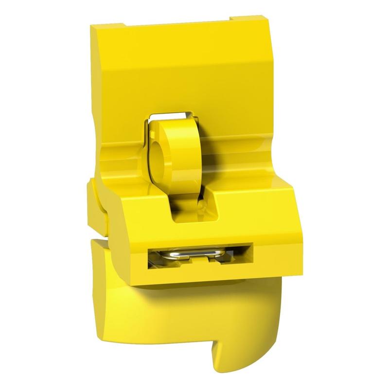 Schneider Electric Acti9 - Padlocking device - set of 10 - sealable, manufacturer catalog image