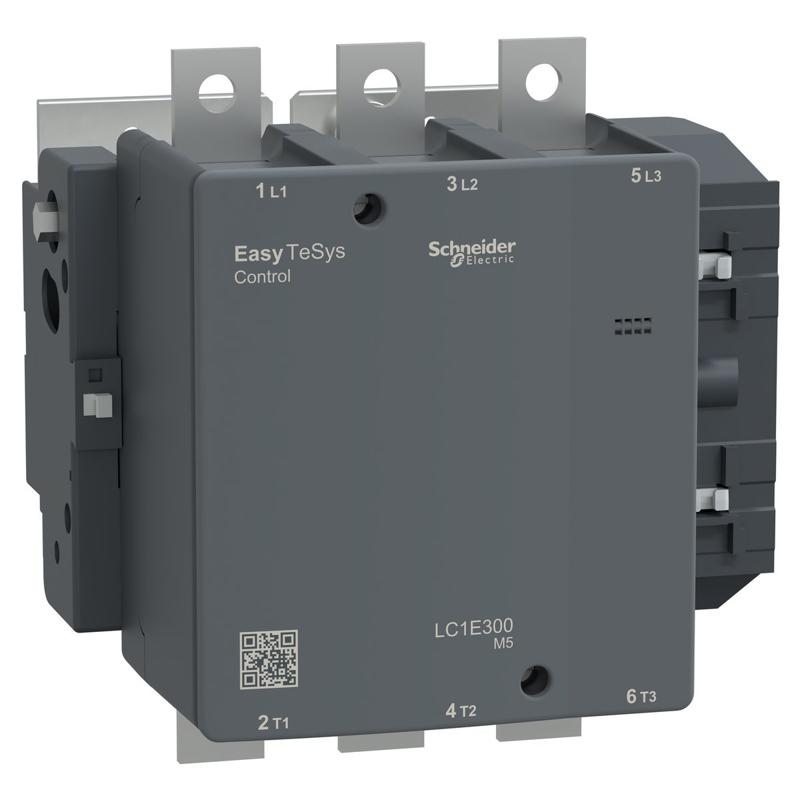 Schneider Electric Easy TeSys contactor 3P(3 NO) - AC-3 - <= 440 V 300A - 220 V AC coil, manufacturer catalog image