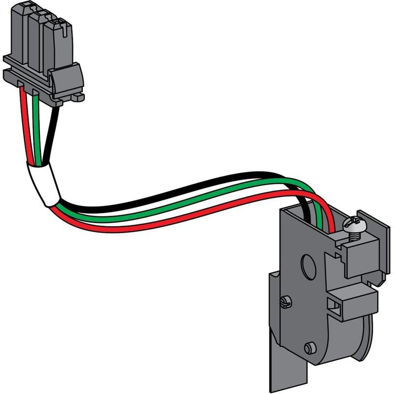 Schneider Electric PF ready-to-close contact - 5 A/240 VAC - for MTZ1 - drawout, manufacturer catalog image