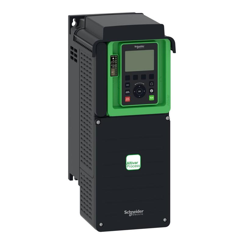 Schneider Electric variable speed drive, Altivar Process ATV600, ATV630, 11kW, 15hp, 380 to 480V, IP21, UL type 1, manufacturer catalog image