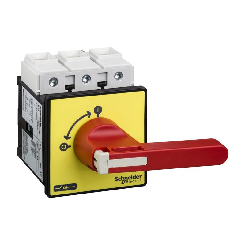 Schneider Electric TeSys Vario - emergency stop switch disconnector - 175 A - on door, manufacturer catalog image
