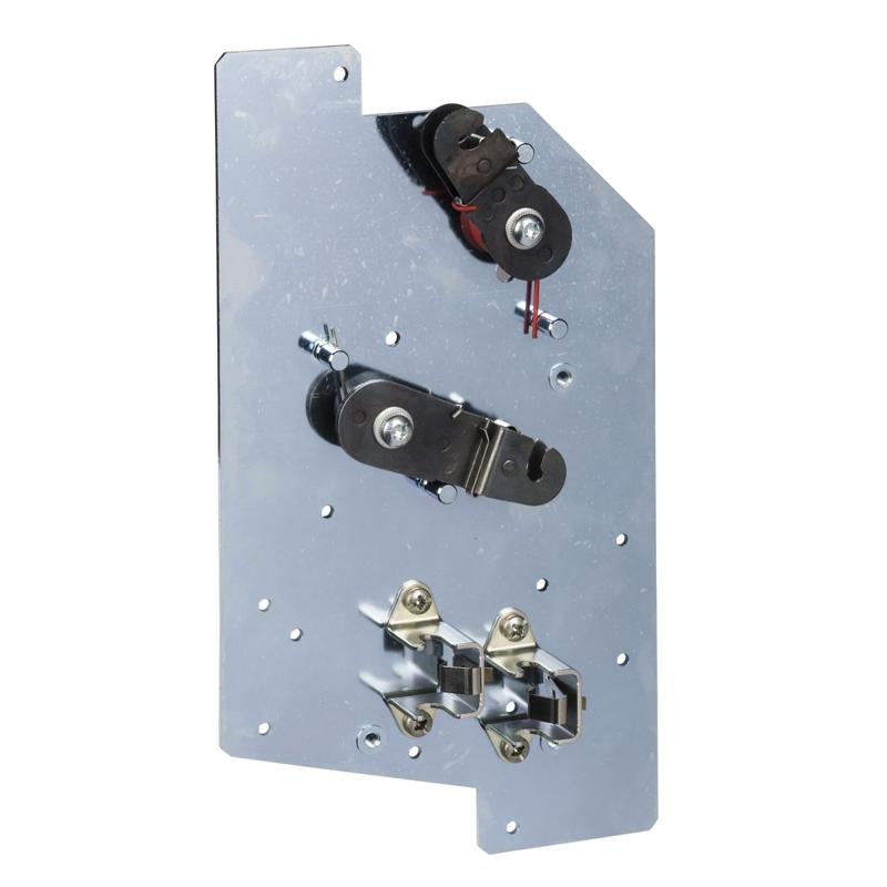Schneider Electric cable interlocking adaptation fixture, Masterpact NW08 to NW63, fixed, manufacturer catalog image