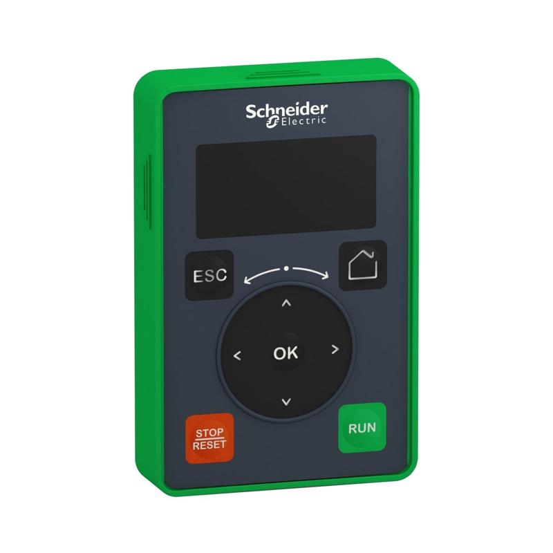 Schneider Electric plain text display terminal, Altivar, 128 x 64pixels, IP21, manufacturer catalog image