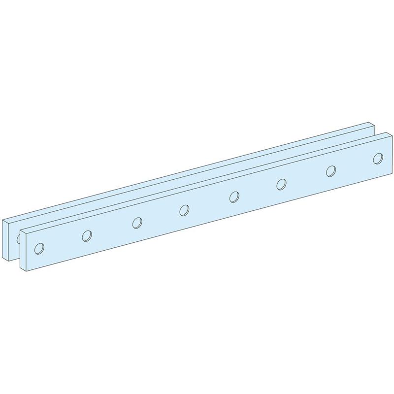 Schneider Electric Mounting flange, PrismaSeT P, for front busbar mounting in enclosure W650, manufacturer catalog image
