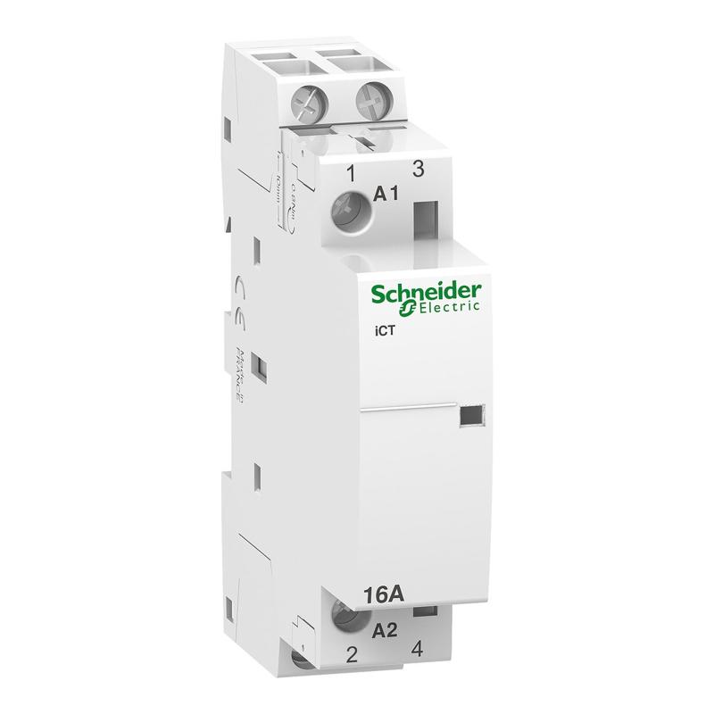 Schneider Electric iCT 16A 2NO 230...240V 50Hz contactor, manufacturer catalog image