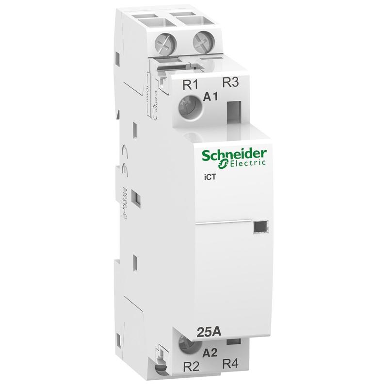 Schneider Electric iCT 25A 2NC 230...240V 50Hz contactor, manufacturer catalog image